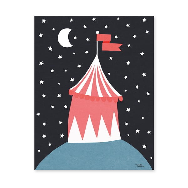 Plagát Michelle Carlslund Circus Tent, 30 x 40 cm