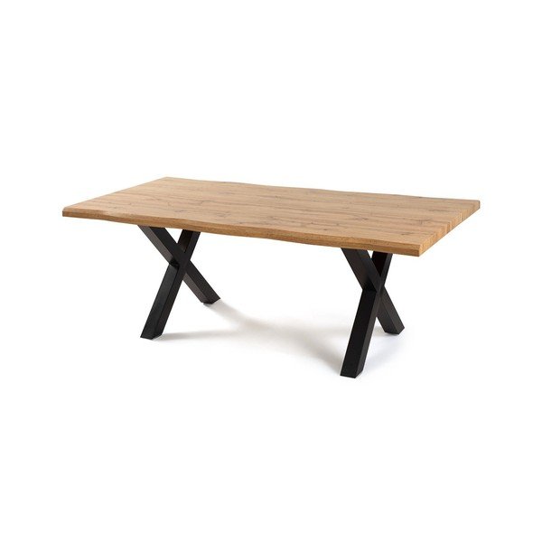 Jedálenský stôl v dekore duba 90x160 cm Kora – Bonami Essentials-image-2