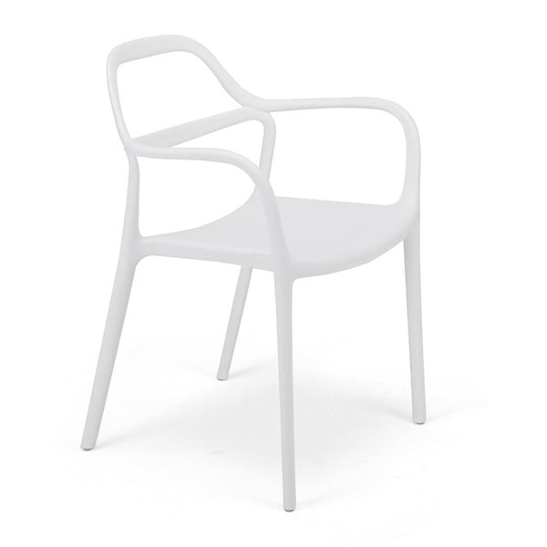 Súprava 2 bielych jedálenských stoličiek Bonami Selection Dali Chaur