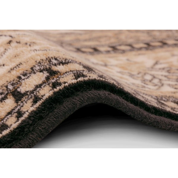 Svetlohnedý vlnený koberec 133x180 cm Charlotte – Agnella-image-2