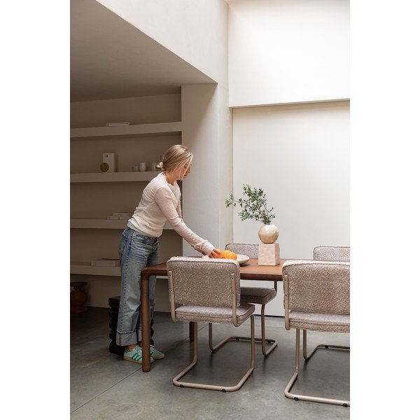 Jedálenský stôl v dekore jaseňa 90x160 cm Storm – Zuiver-image-3