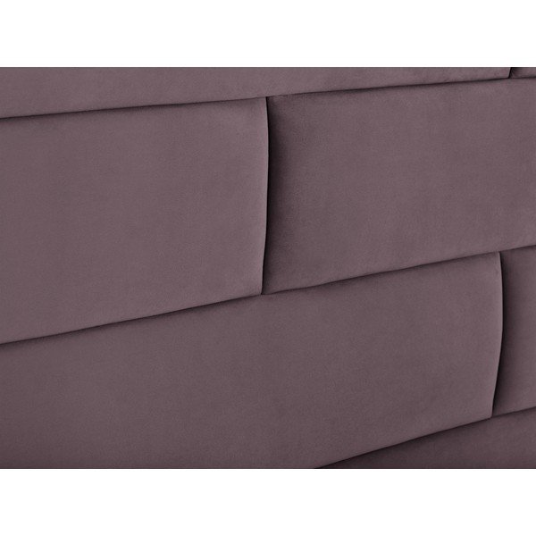 Fialové čelo postele Cosmopolitan Design New York, šírka 180 cm-image-3