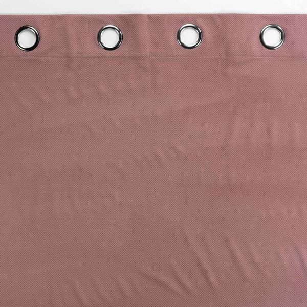 Ružový zamatový záves 140x260 cm Velouriane – douceur d'intérieur-image-2