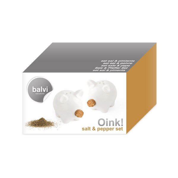 Set soľničky a koreničky Balvi Oink-image-2