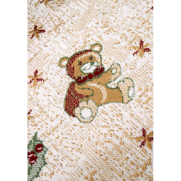 Zelený okrúhly koberec s vianočným motívom s prímesou bavlny ø 160 cm Toy's Delight Green Christmas – Villeroy&Boch-image-4