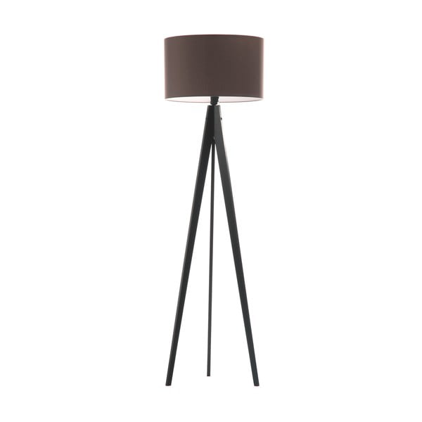 Stojacia lampa Artist Dark Taupe/Black, 125x42 cm