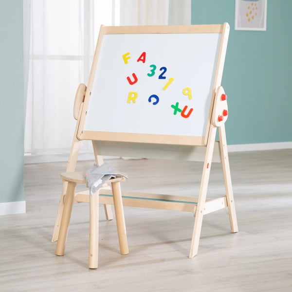 Stolík a popisovacia tabuľa v jednom so stoličkou Roba Kids Study-image-1