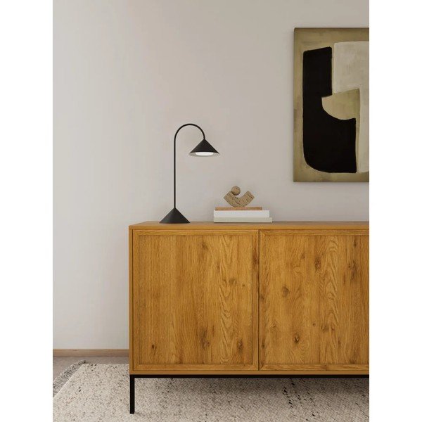 Komoda v dekore duba v prírodnej farbe 158x80x40 cm Palmdale – Actona-image-2