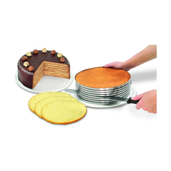 Súprava noža a rámu na krájanie tort Zenker, ø 24 - 26 cm-image-2