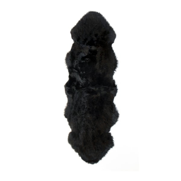 Ovčia kožušina Black, 150 cm