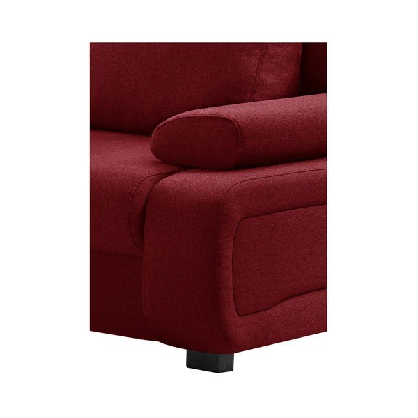 Červená rozkladacia pohovka Interieur De Famille Paris Bonheur-image-3