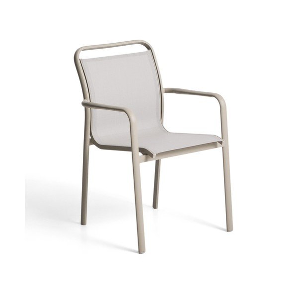Taupe záhradná stolička Luri – Kave Home
