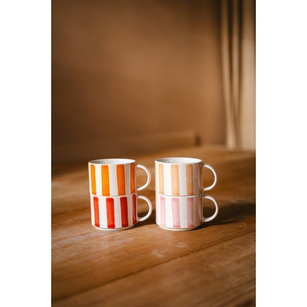 Biele keramické hrnčeky v súprave 4 ks na espresso 180 ml Franca – Leopold Vienna-image-1