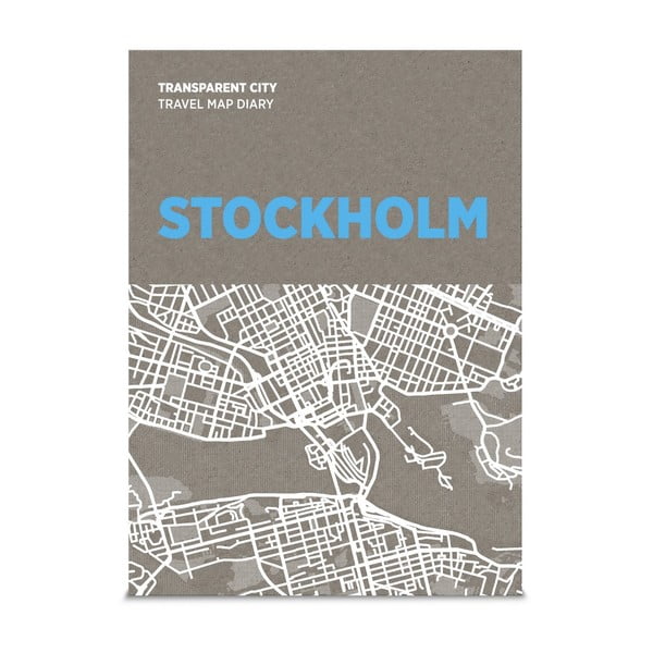 Mapa na poznámky Palomar Transparent City Stockholm