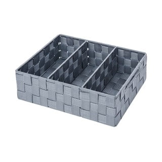 Sivý kúpeľňový organizér Wenko Adria Mini Grip