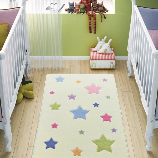 Detský koberec Baby Stars, 100 x 150 cm