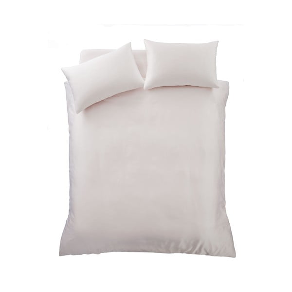 Ružové saténové obliečky na dvojlôžko/predĺžené 230x220 cm Silky Soft – Catherine Lansfield