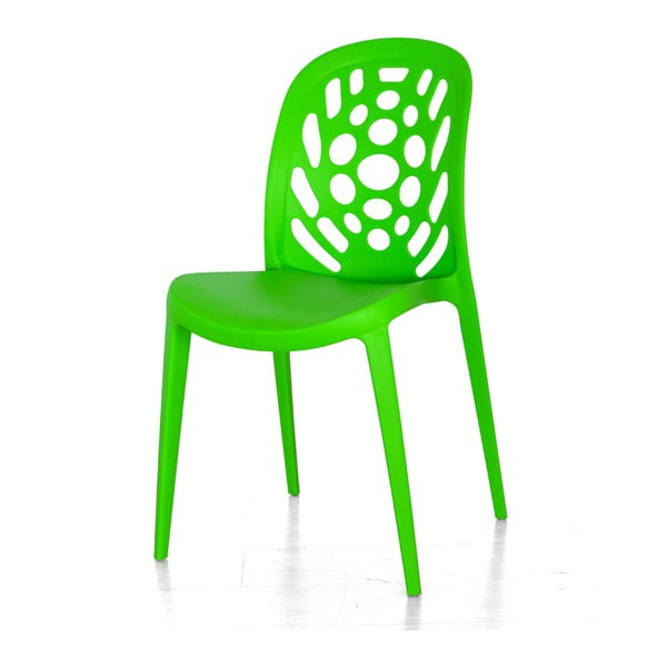 Stolička Allegra, zelená