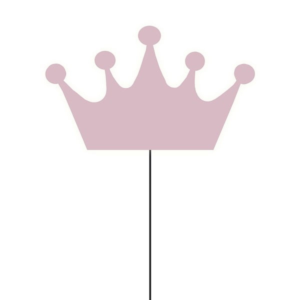 Ružové nástenné svietidlo Globen Lighting Crown