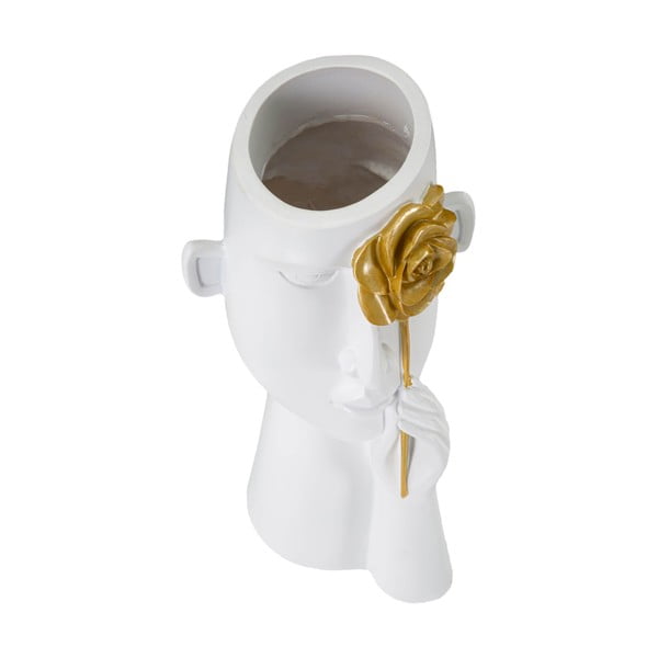 Biela váza z polyresínu 27 cm Fiore – Mauro Ferretti-image-2