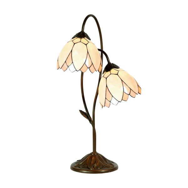 Tiffany stolová lampa Flowers