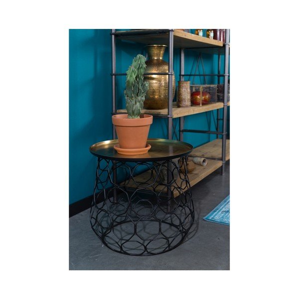 Kovový odkladací stolík Dutchbone Moulin, ⌀ 54 cm-image-4