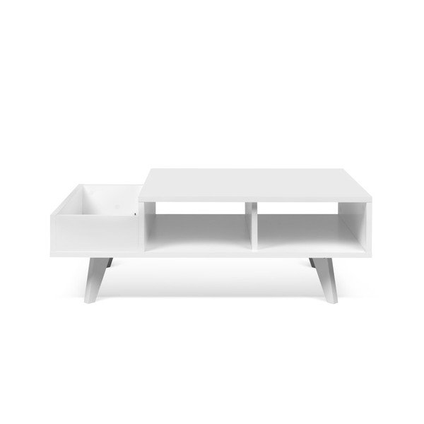 Biely konferenčný stolík s detailmi z masívneho dreva Symbiosis plato-image-2