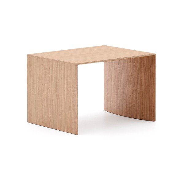 Odkladací stolík v dekore duba 40x55 cm Litto – Kave Home