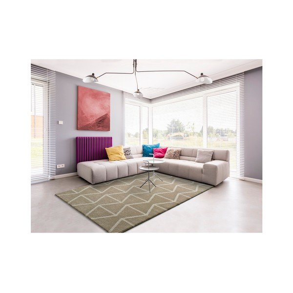 Béžový koberec Universal Diwali, 120 × 170 cm-image-1