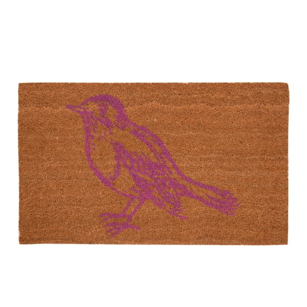 Rohožka Clayre & Eef Purple Bird, 75 x 45 cm