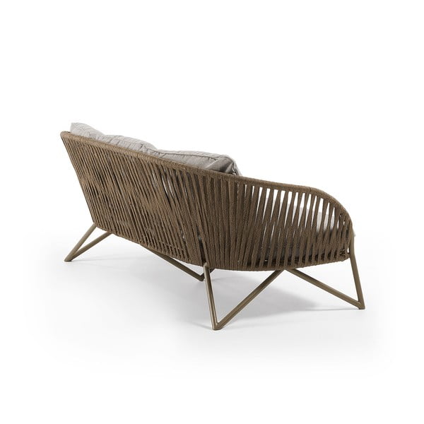 Svetlohnedá záhradná pohovka Branzie – Kave Home-image-2