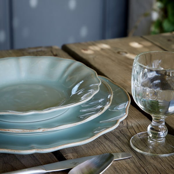 Tyrkysovomodrý kameninový tanier Costa Nova Alentejo, ⌀ 27 cm-image-1