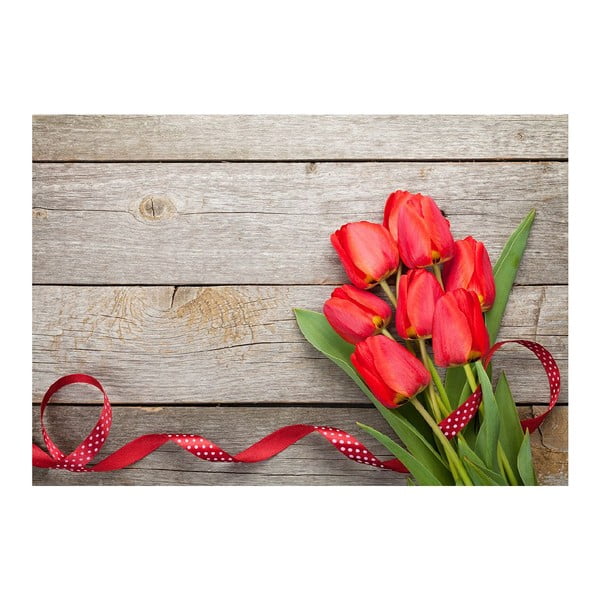 Vinylová predložka Tulips, 52 × 75 cm