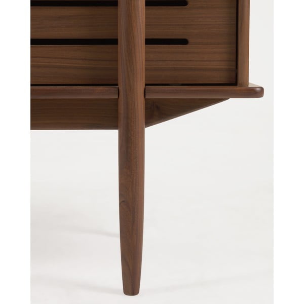 Knižnica v dekore orechového dreva Kave Home Carolin, 130 x 169 cm-image-2