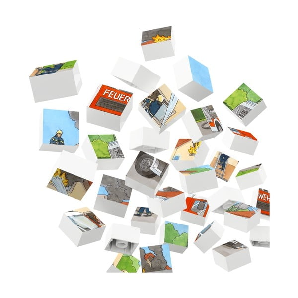 Detské puzzle Hubelino Hasičská jednotka-image-1