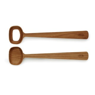 Drevený šalátový príbor Kähler Design Hammershoi