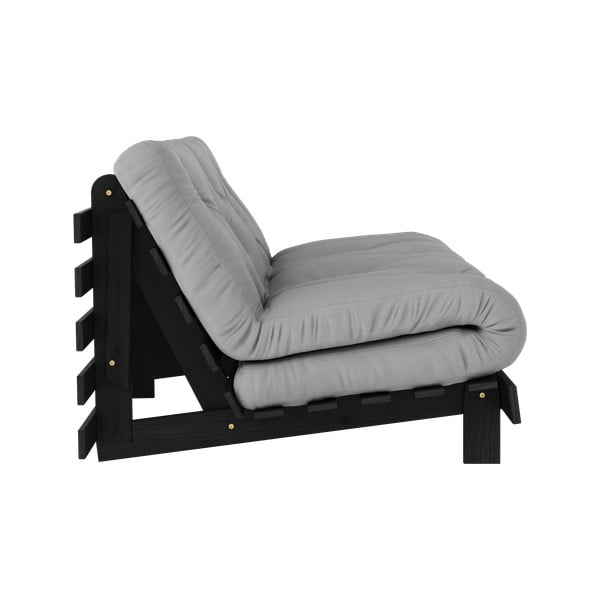 Sivá rozkladacia pohovka 160 cm Roots Black Night – Karup Design-image-4