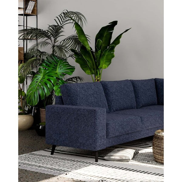 Tmavomodrá rohová pohovka (variabilná) Fynn – Ghado-image-4