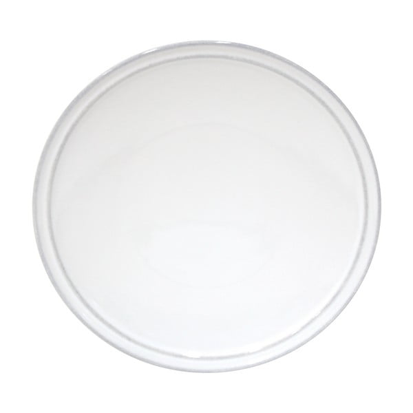 Biely kameninový tanier na pečivo Ego Dekor Friso, ⌀ 16 cm