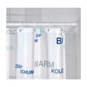 Biela tyč na sprchový záves 110 - 245 cm – Wenko