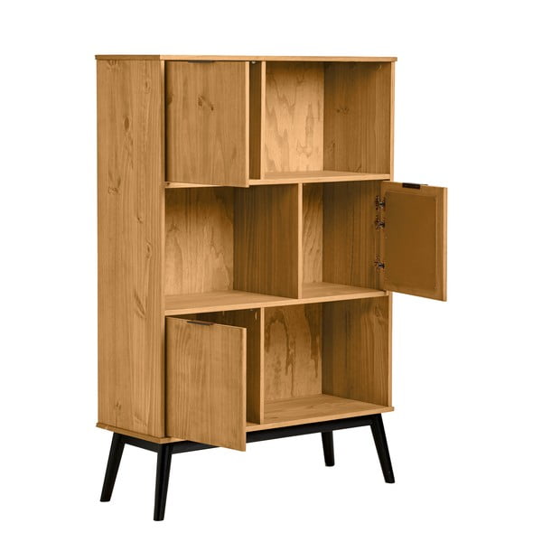 Knižnica z borovicového dreva Marckeric Natasha-image-3