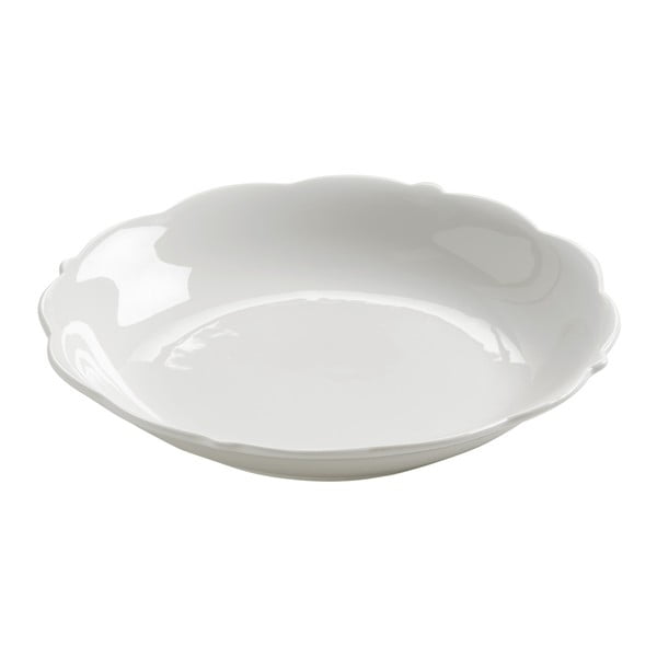 Sada 4 porcelánových polievkových tanierov Maxwell & Williams White Roso, ⌀ 17,5 cm