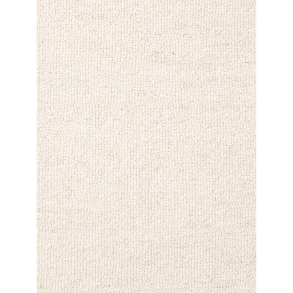 Krémový ručne tkaný vlnený okrúhly koberec ø 200 cm Puristic Knots – Elle Decoration-image-4