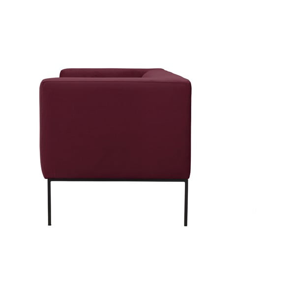Bordová červená dvojmiestna pohovka Windsor & Co Sofas Neptune-image-2