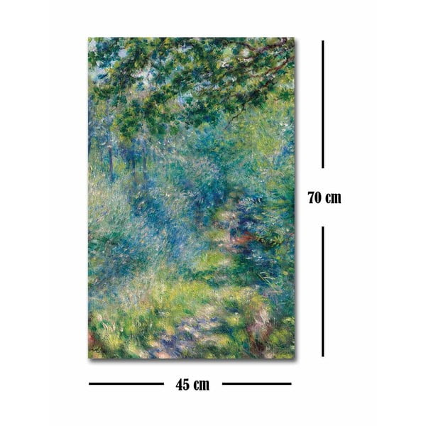 Nástenná reprodukcia na plátne Pierre Auguste Renoir, 45 × 70 cm-image-3