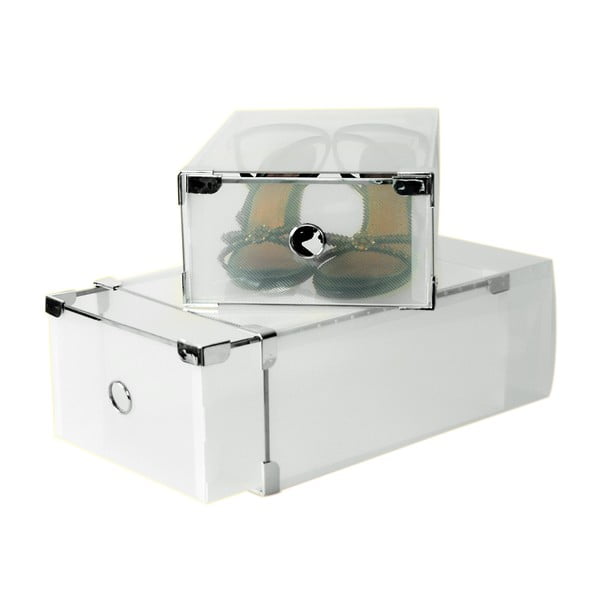 Set 2 boxov na topánky Jocca Plastic Boxes, 31 × 20 cm