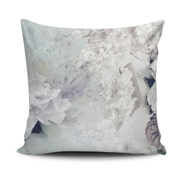 Obliečka na vankúš s prímesou bavlny Cushion Love Hermento, 45 × 45 cm