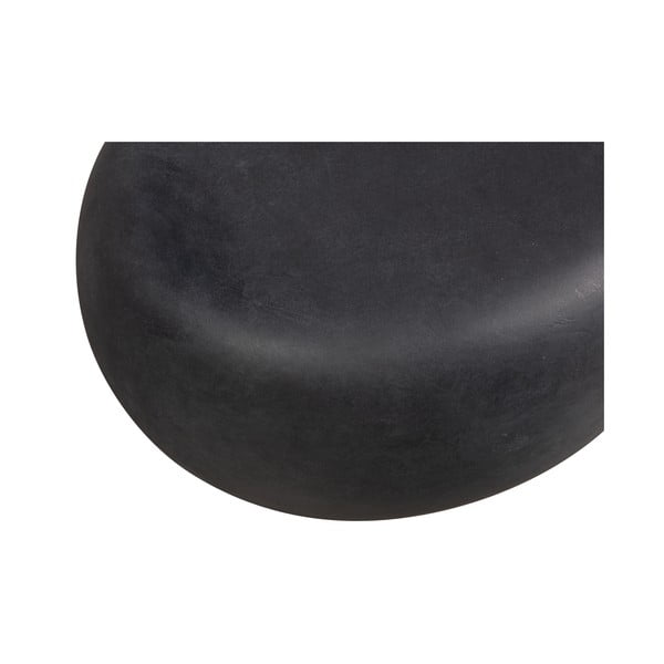 Antracitový okrúhly konferenčný stolík ø 50 cm Pebble – vtwonen-image-4