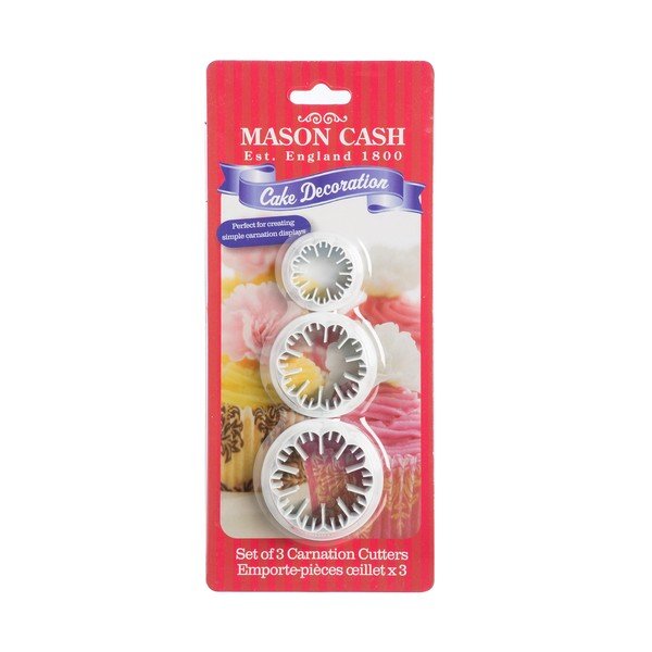 Sada 3 vykrajovadiel v tvare karafiátu Mason Cash Cutters-image-1