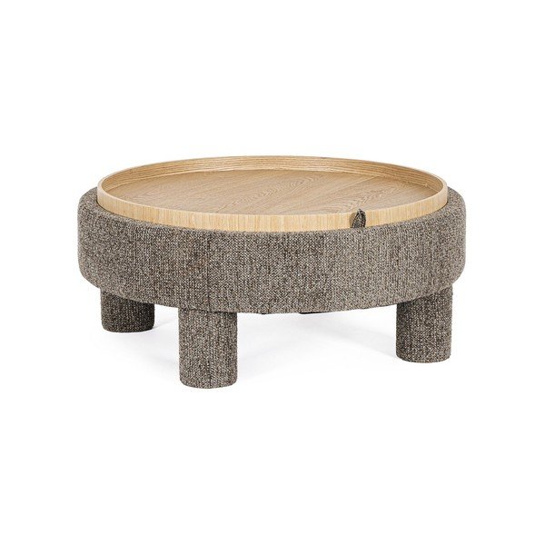 Taupe taburet Tanya – Bizzotto-image-2